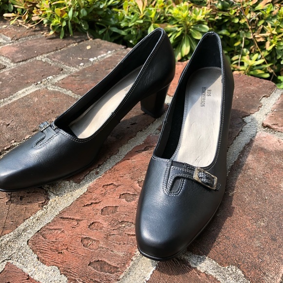 Ros Hommerson Shoes - Rod Hommerson black leather heels size 10